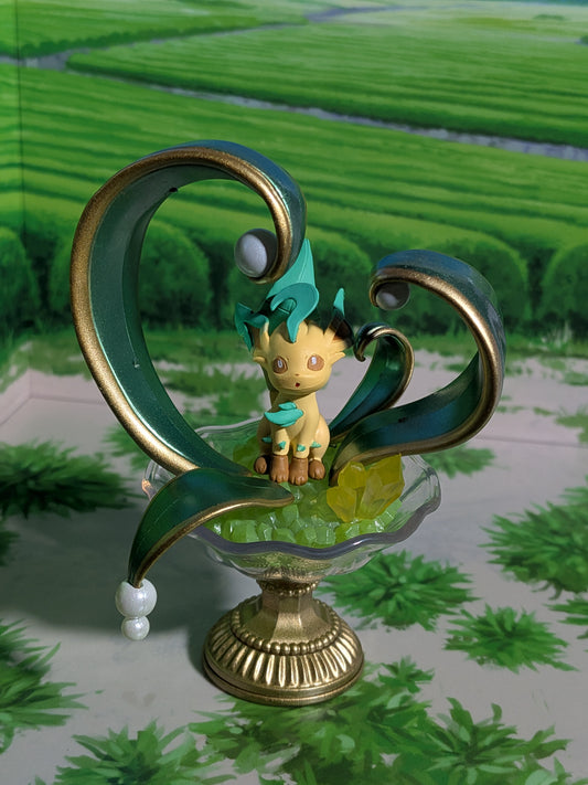 Re-Ment Pokémon - Phyllali / Leafeon - Gemstone Shining Miracle