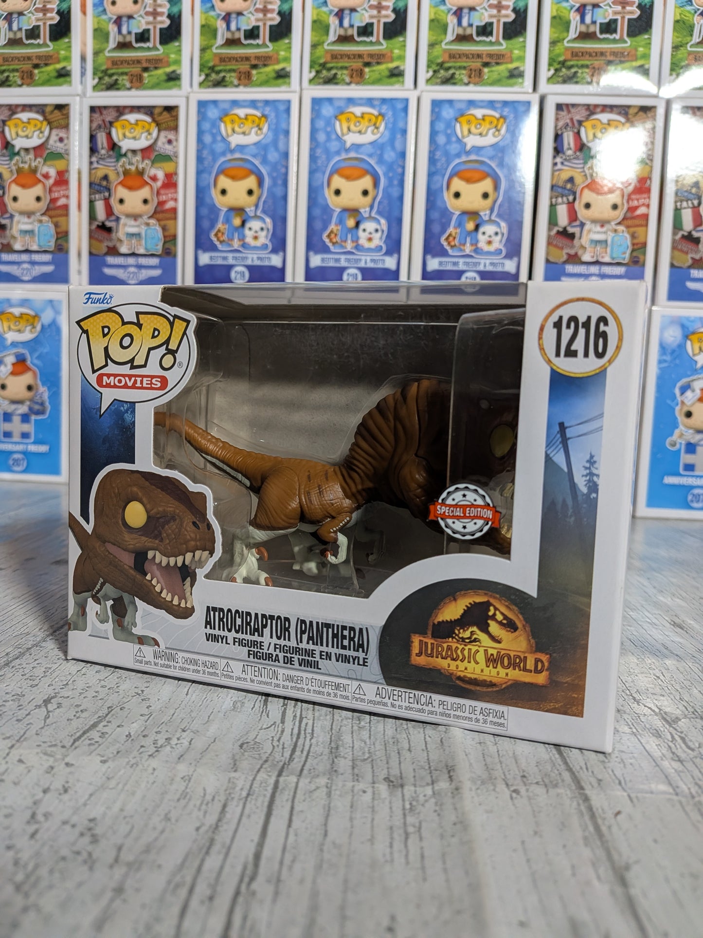 Funko Pop Jurassic World #1216 - Atrociraptor (Panthera)