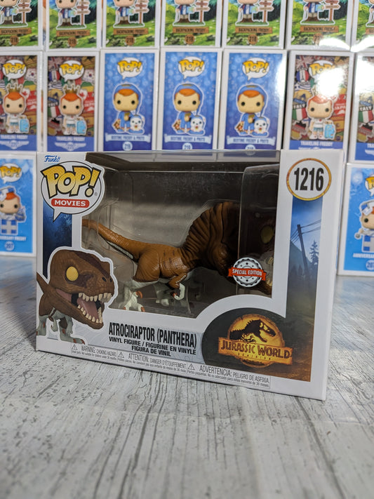 Funko pop Jurassic World #1216 - Atrociraptor (Panthera)