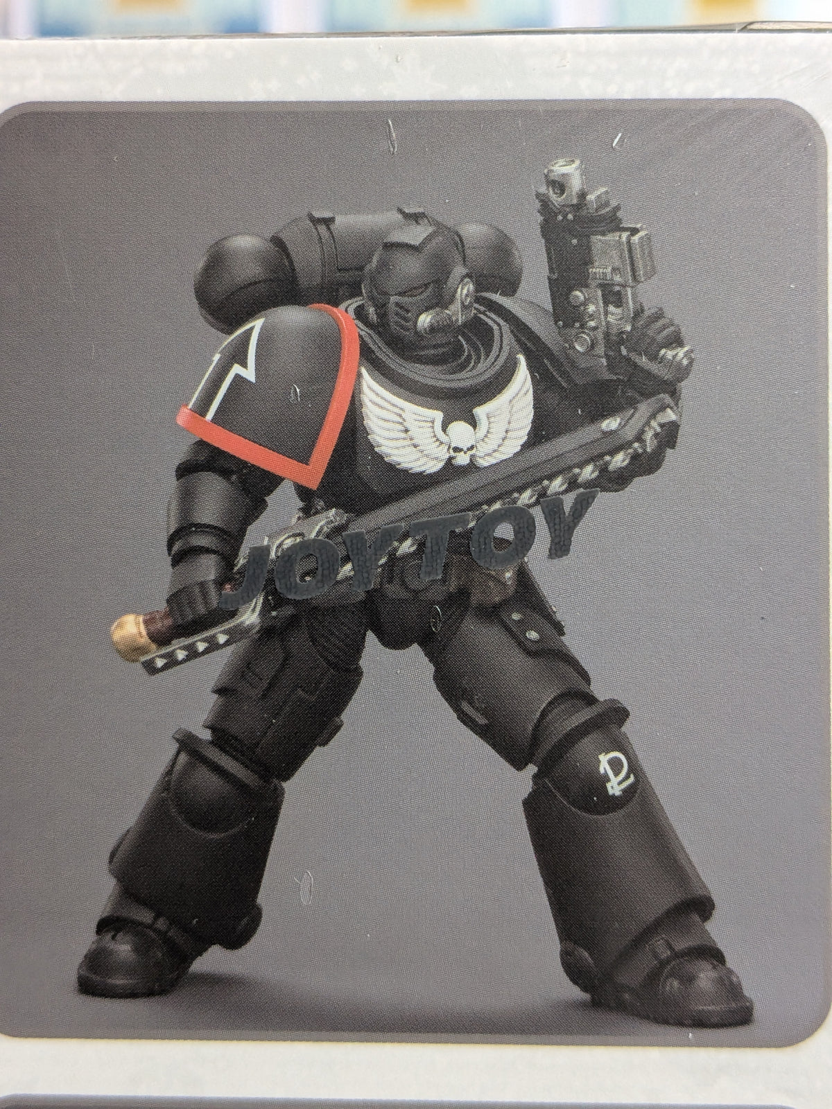 JoyToy Warhammer 40k - Space Marines Raven Guard Intercessor (12.3cm)