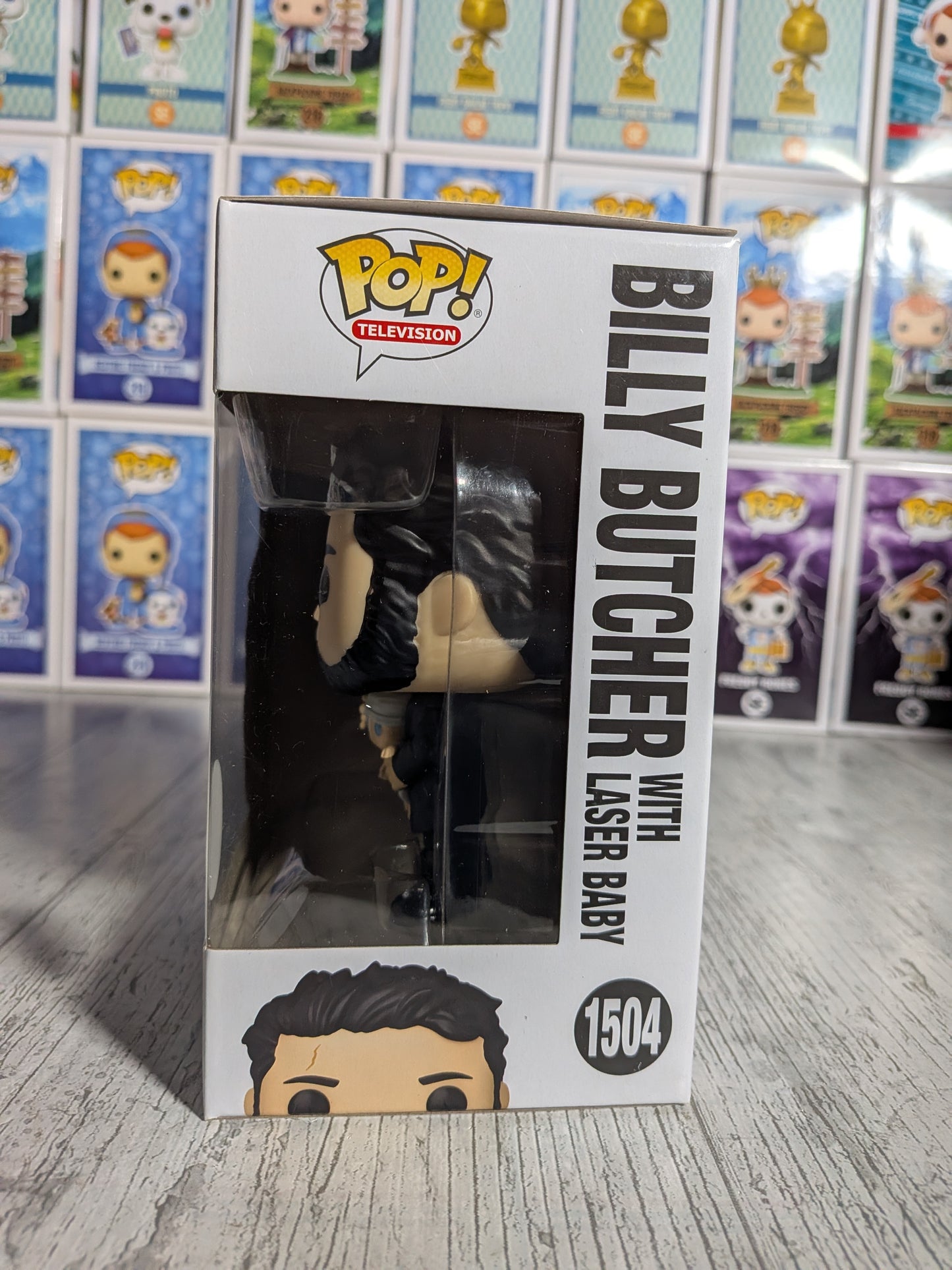 Funko pop The Boys #1504 - Billy Butcher with Laser Baby (NMG)
