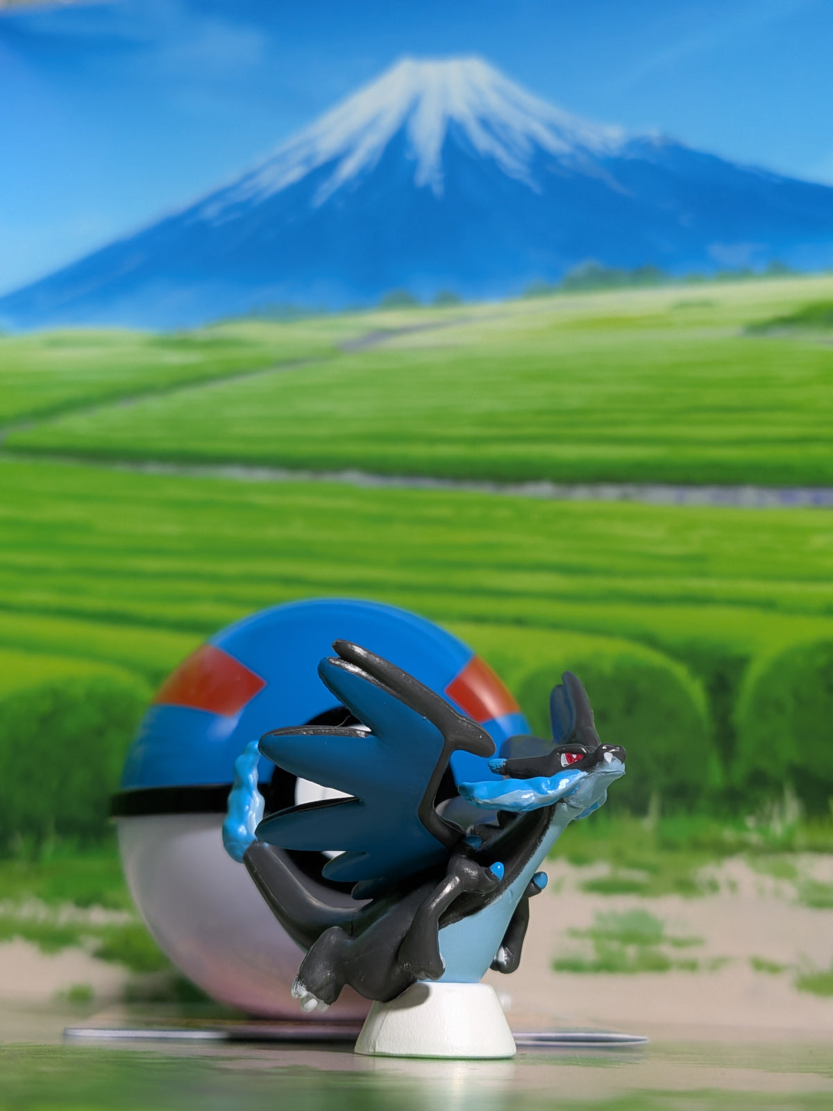 Shokugan: Pokémon Get & Gum - Blazing Sky Illusion - Méga-Dracaufeu X & Super Ball (Environ 3 cm)