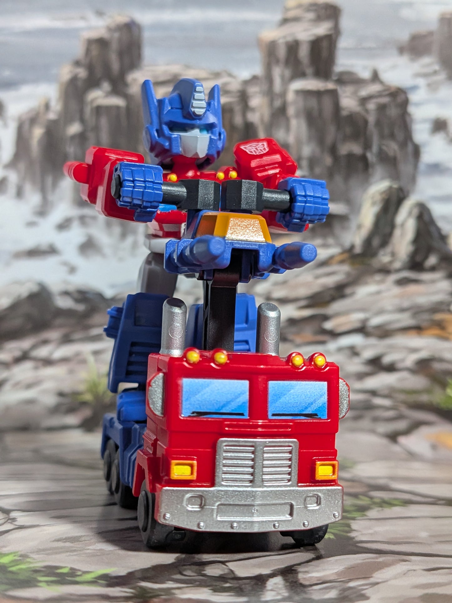 Blokees - Transformers - Optimus Prime (Galaxy Shining) - Bundle Robot & Véhicule
