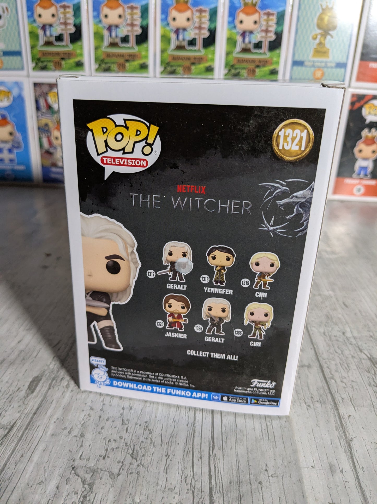 Funko pop 1321 : Geralt of Rivia