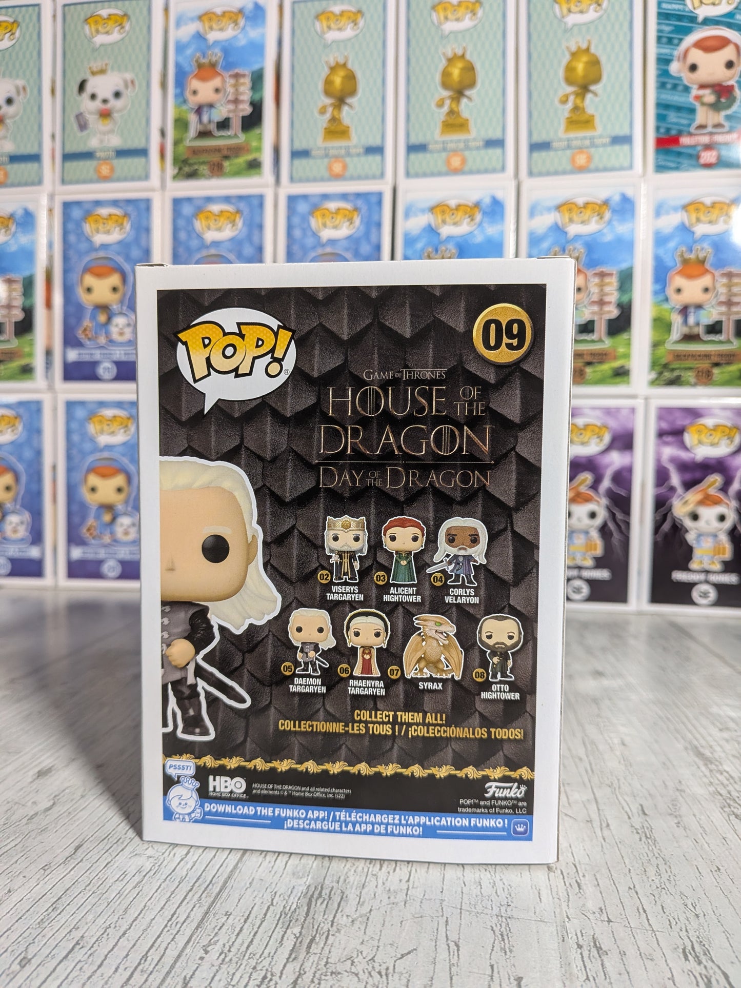 Funko Pop Television #09 - Daemon Targaryen with Dragon Egg