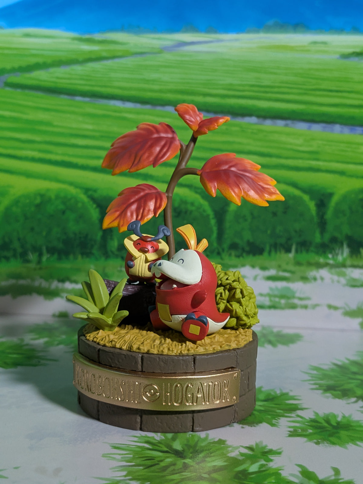 Re-Ment Pokémon - Crikzik / Kricketot & Chochodile / Fuecoco - Tale of the Forest 2