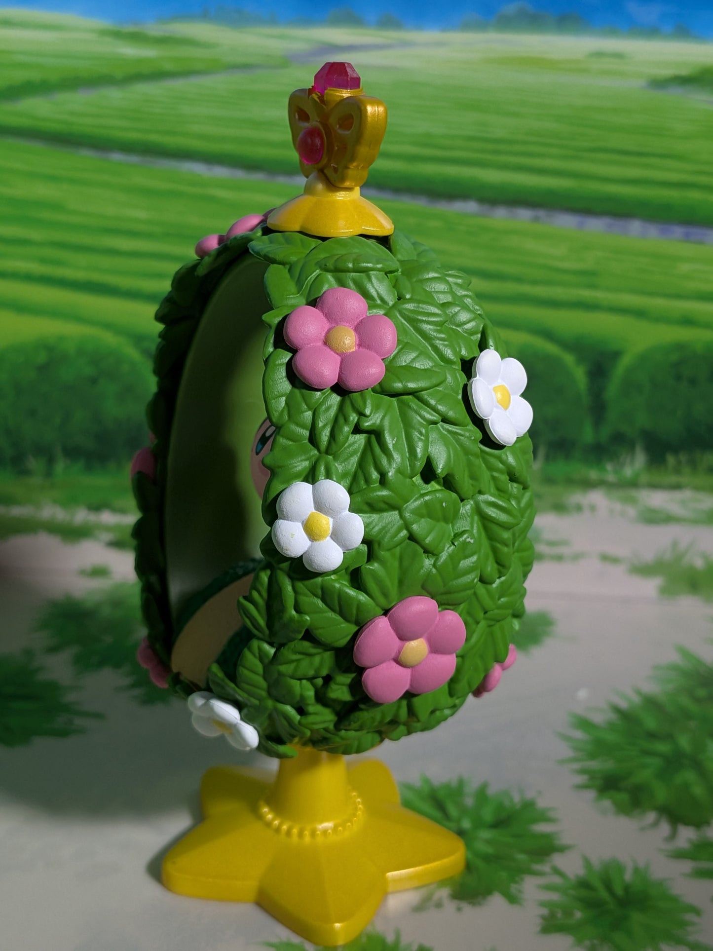 Re-Ment - Kirby OVALTIQUE COLLECTION - Kirby with Butterfly