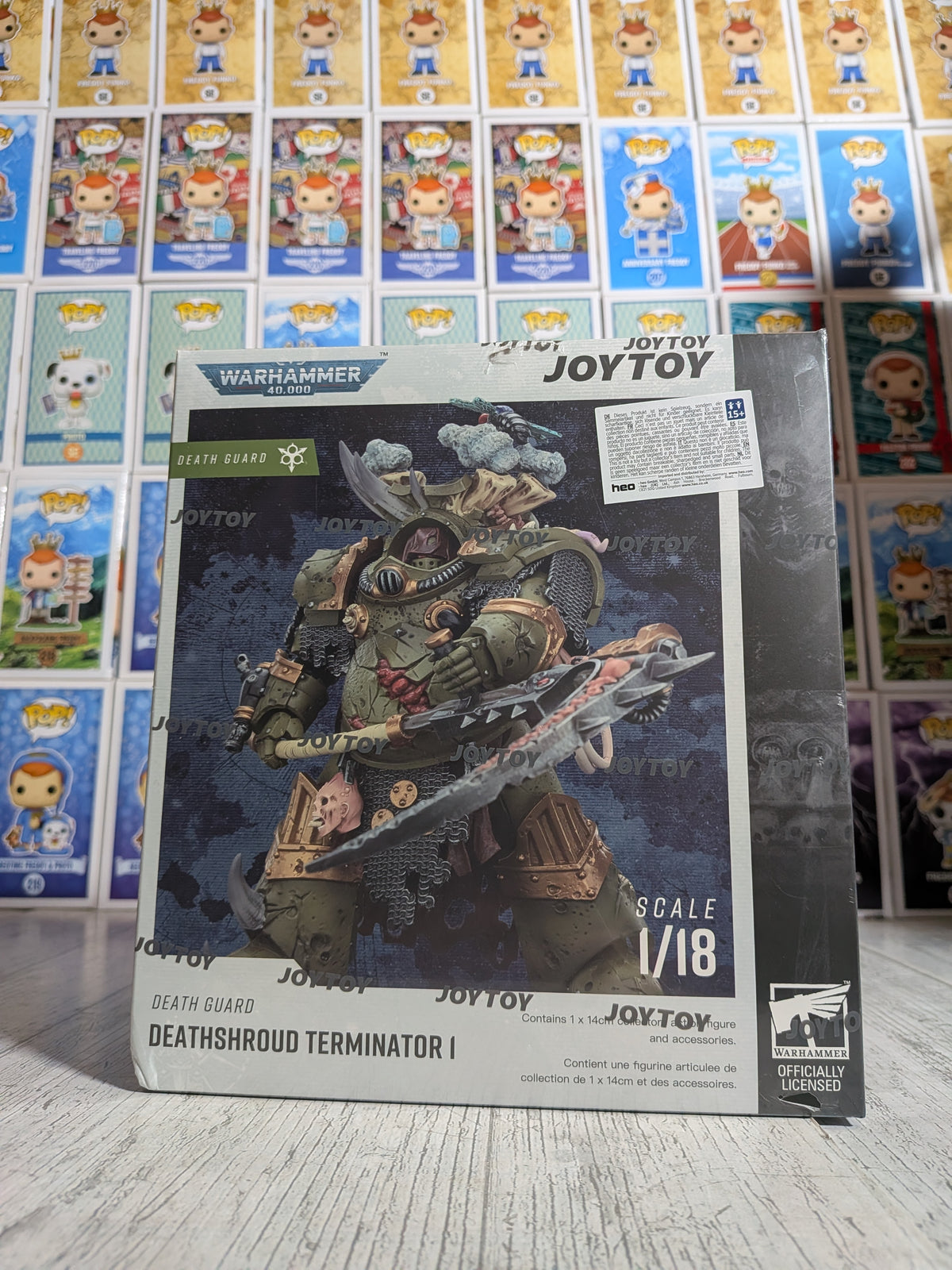 JoyToy Warhammer 40k - Death Guard Deathshroud Terminator 1 (14cm)