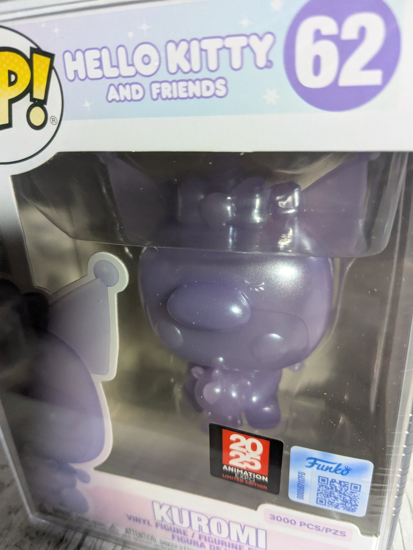 Funko pop Hello Kitty & Friends #62 - Kuromi (2025AE/3000PCS/Translucent Purple)