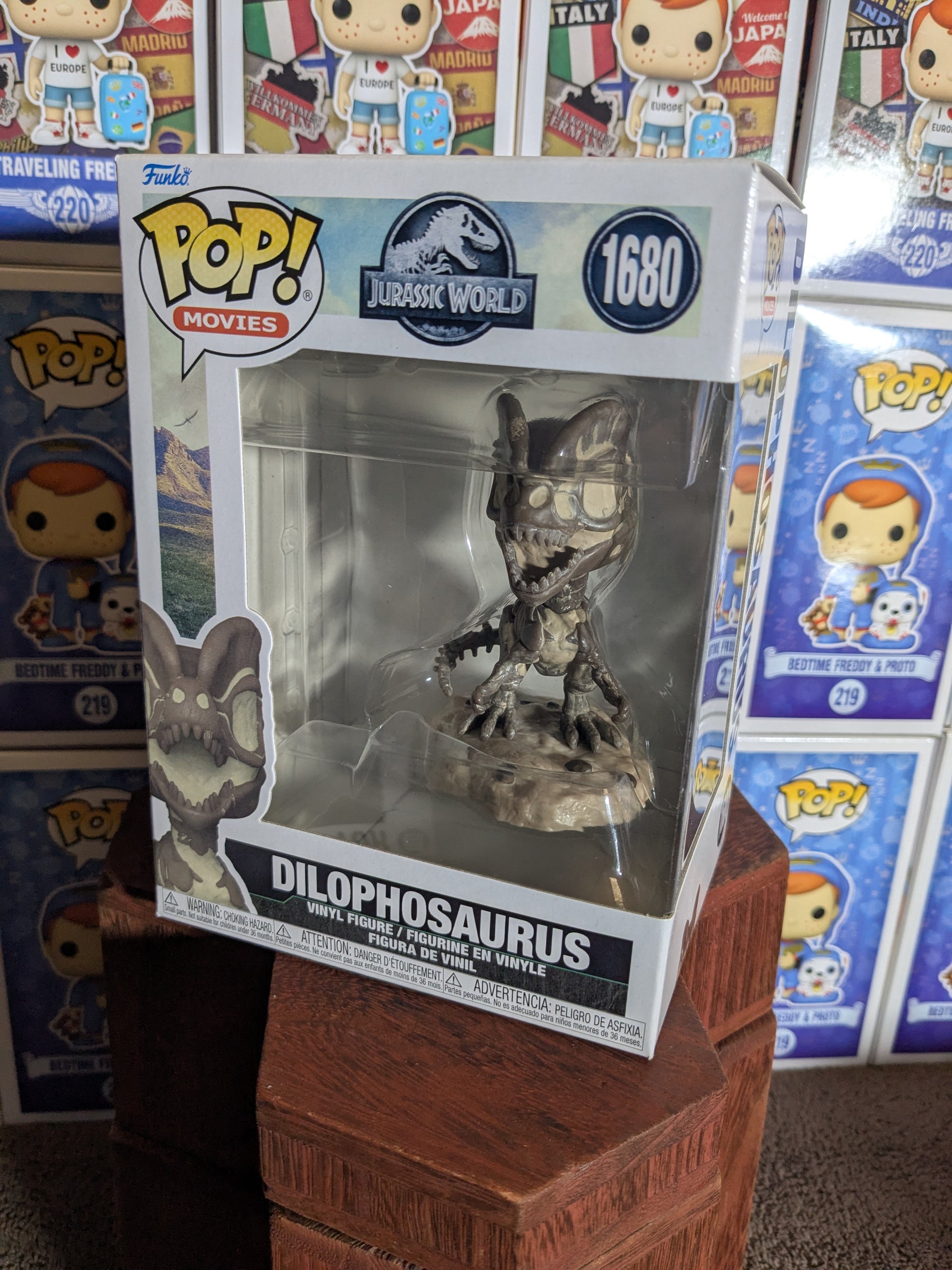 Funko pop 1680 : Dilophosaurus (Fossil) - CapyToys