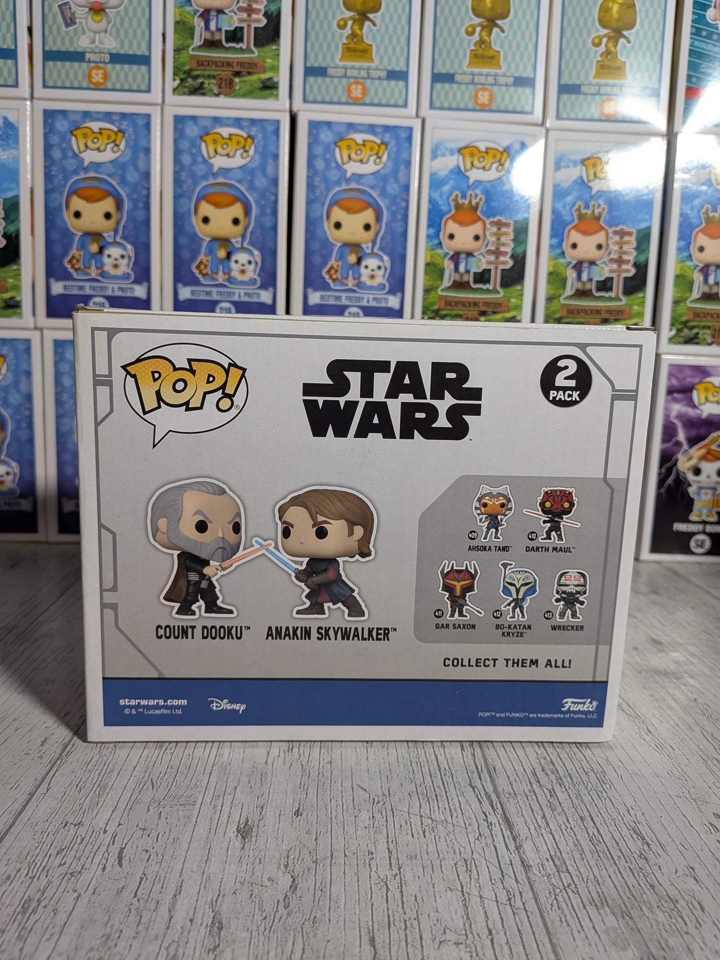 Funko Pop Star Wars – Count Dooku gegen Anakin Skywalker (DE)