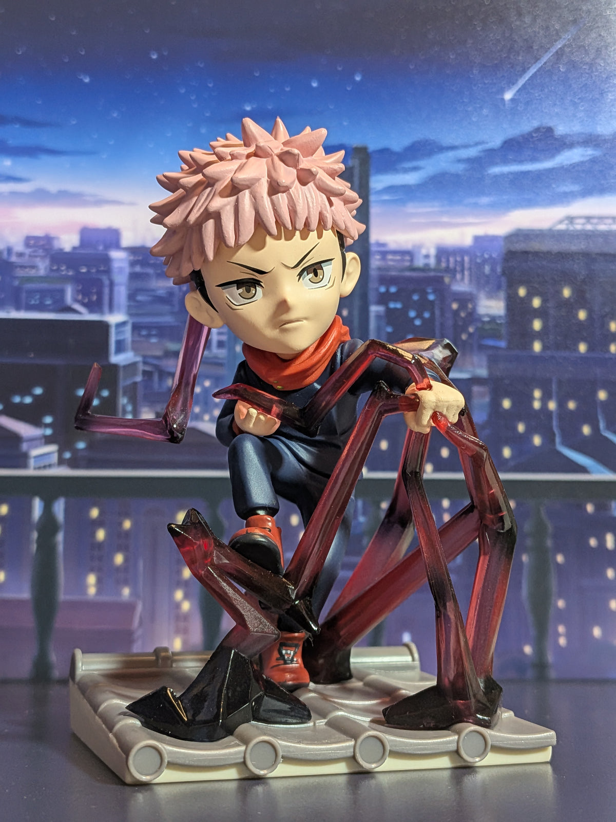 Mighty Jaxx - Jujutsu Kaisen: Kwistal Fwendz - Battle Ready Series - Yuji Itadori (~10cm)