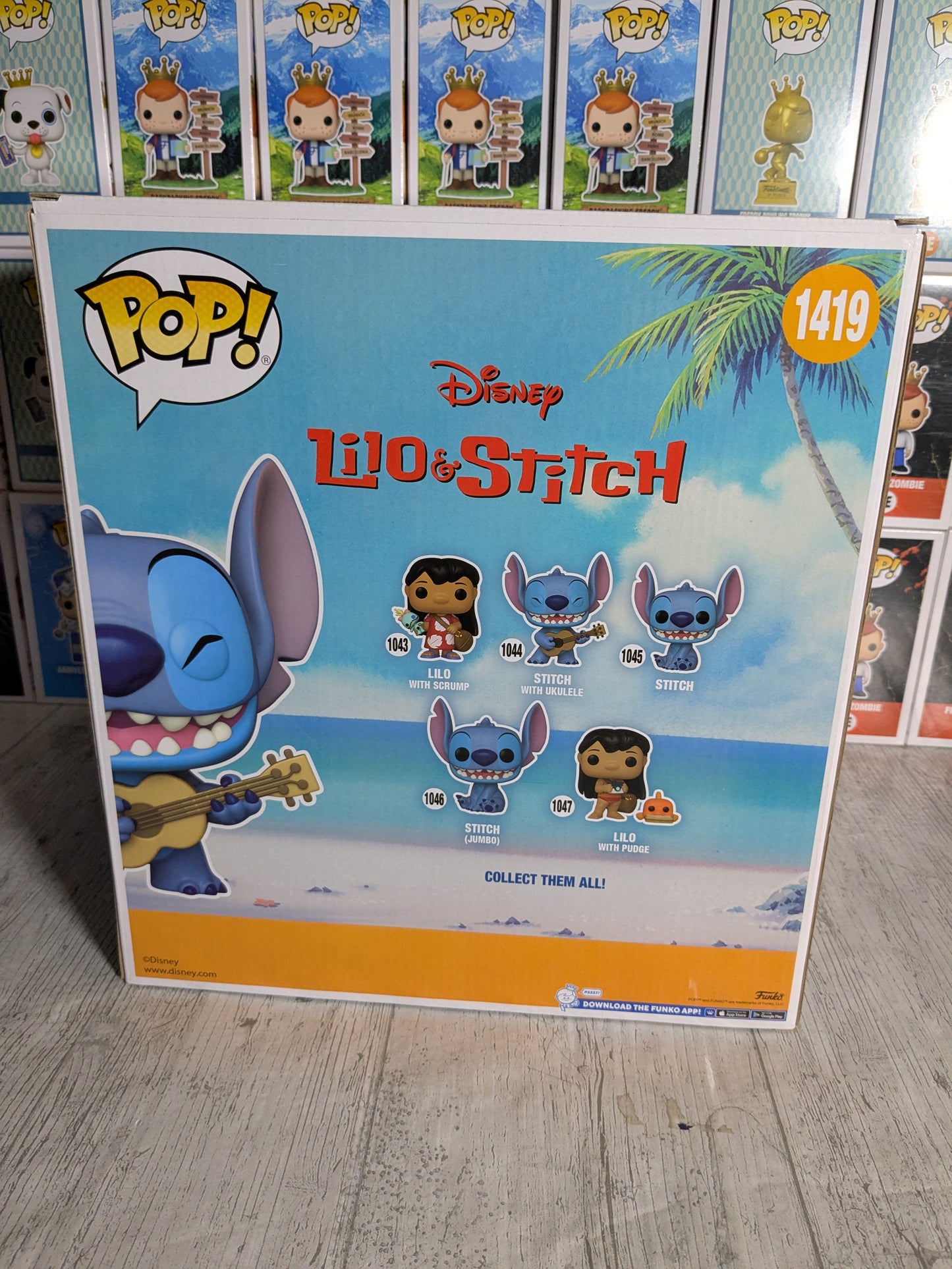 Funko pop 1419 : Stitch with Ukulele