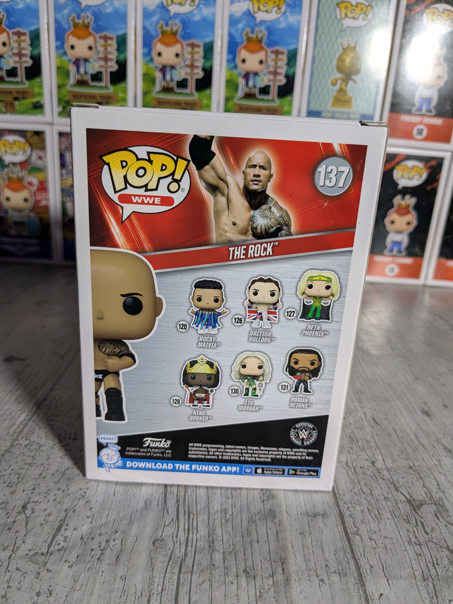 Funko pop 137 - The Rock