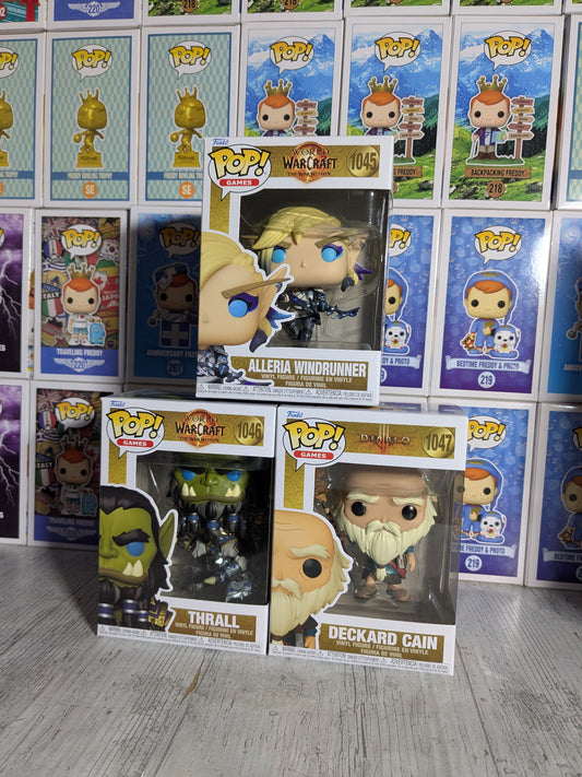 Funko pop Games - World of Warcraft & Diablo III Bundle