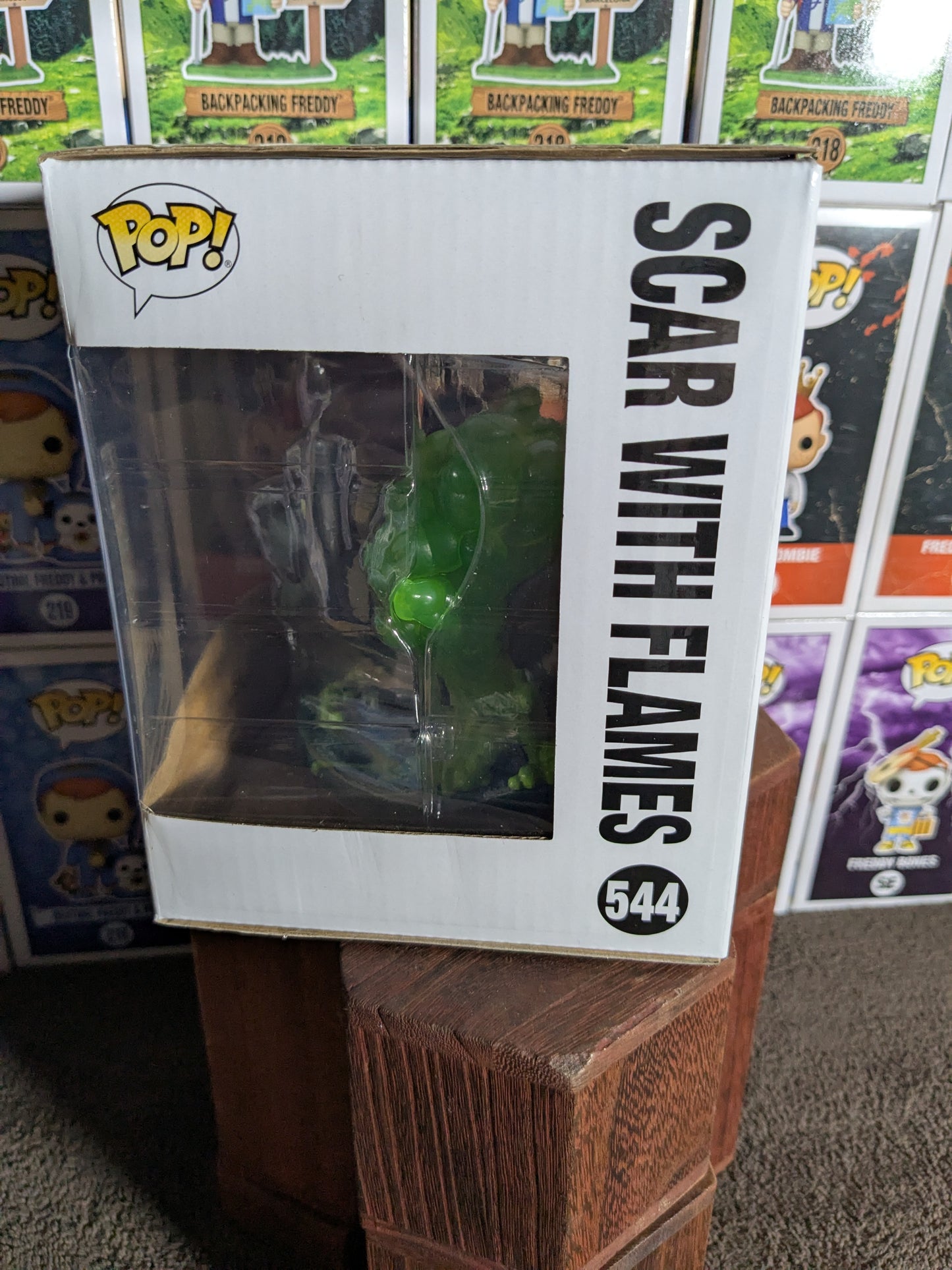 Funko pop 544 : Scar with Flames