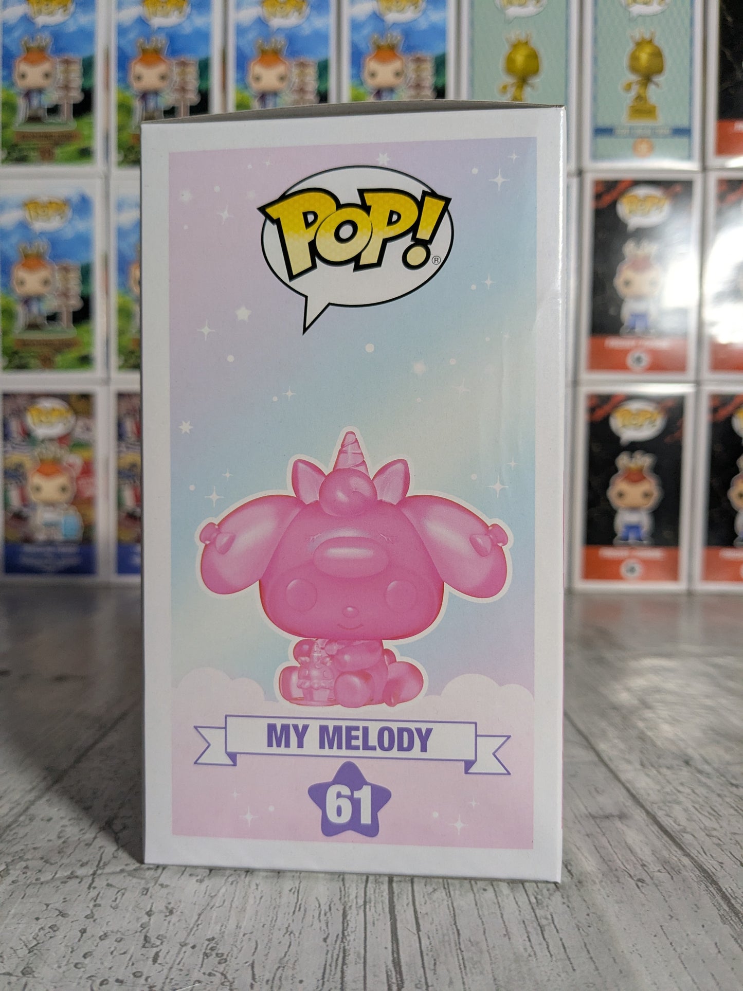 Funko pop Hello Kitty & Friends #61 - My Melody (Translucent Pink)