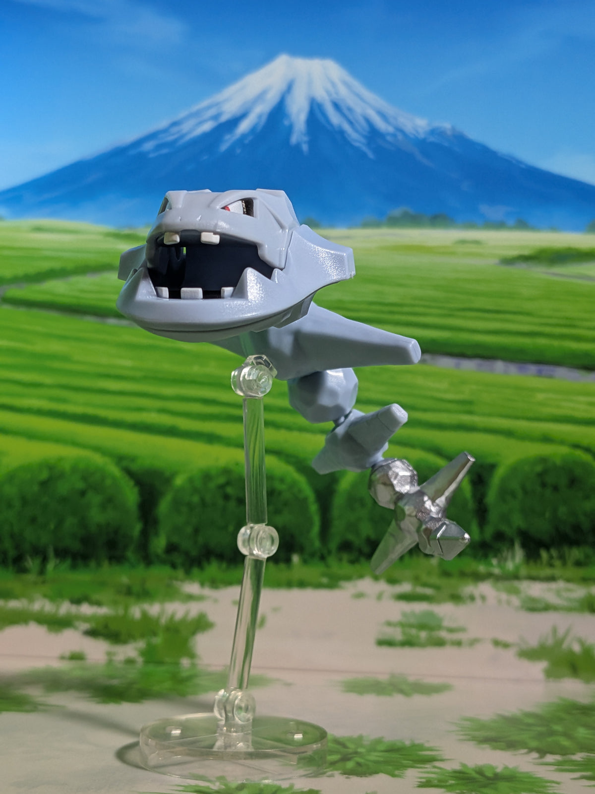 SHODO Pokémon 5 - Steelix | Steelix (Figurine + Accessoire)