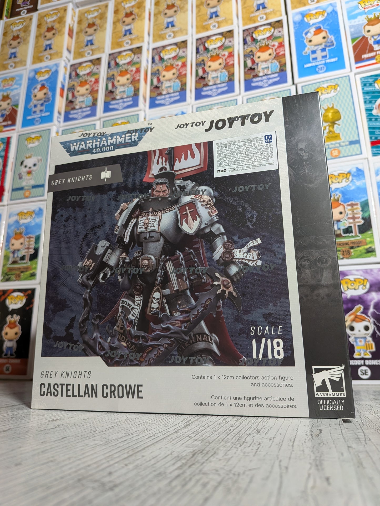 JoyToy Warhammer 40k - Grey Knights Castellan Crowe (12cm)