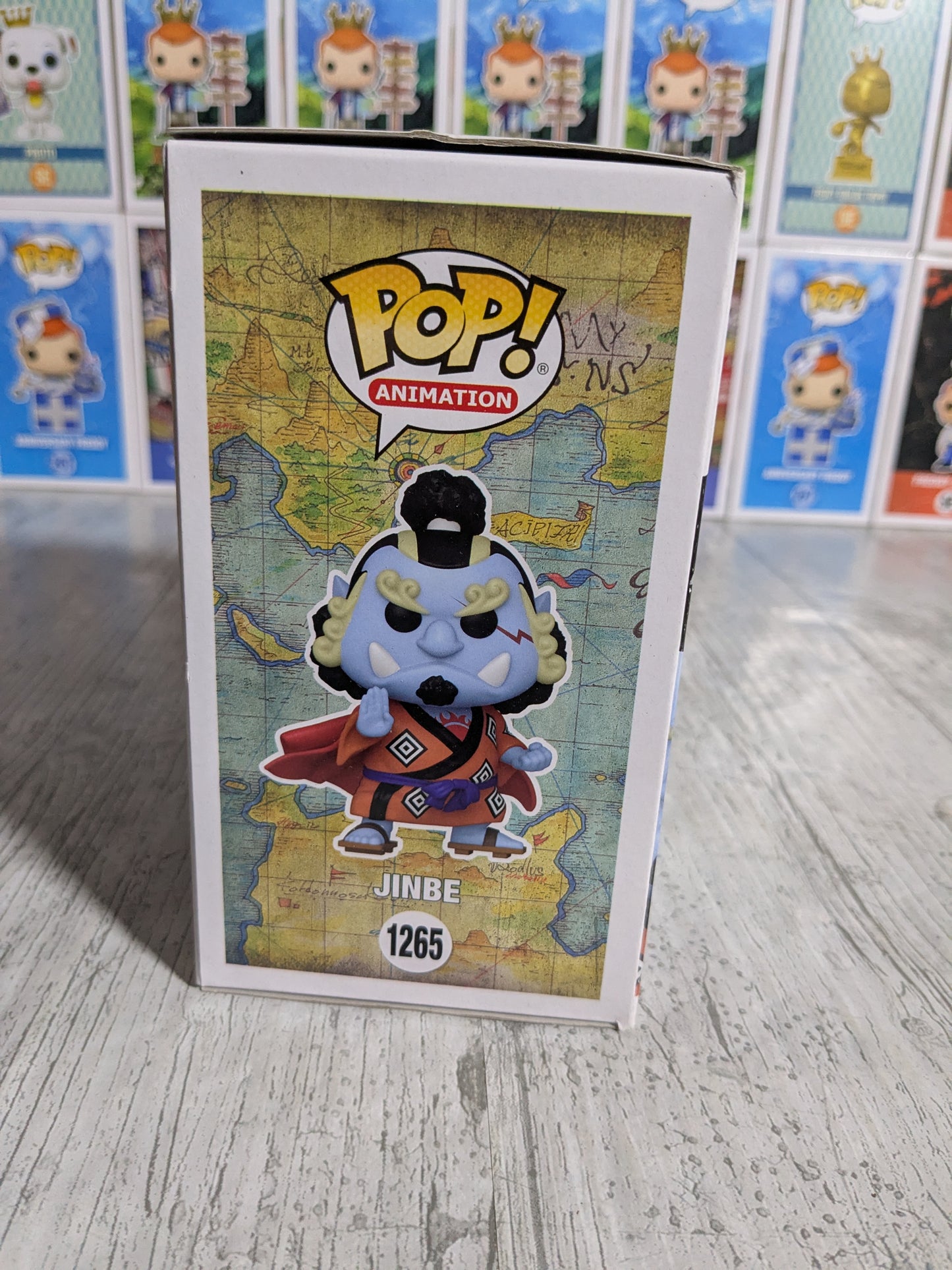 Funko pop 1265 : Jinbe (Damaged Plastic / Opened)