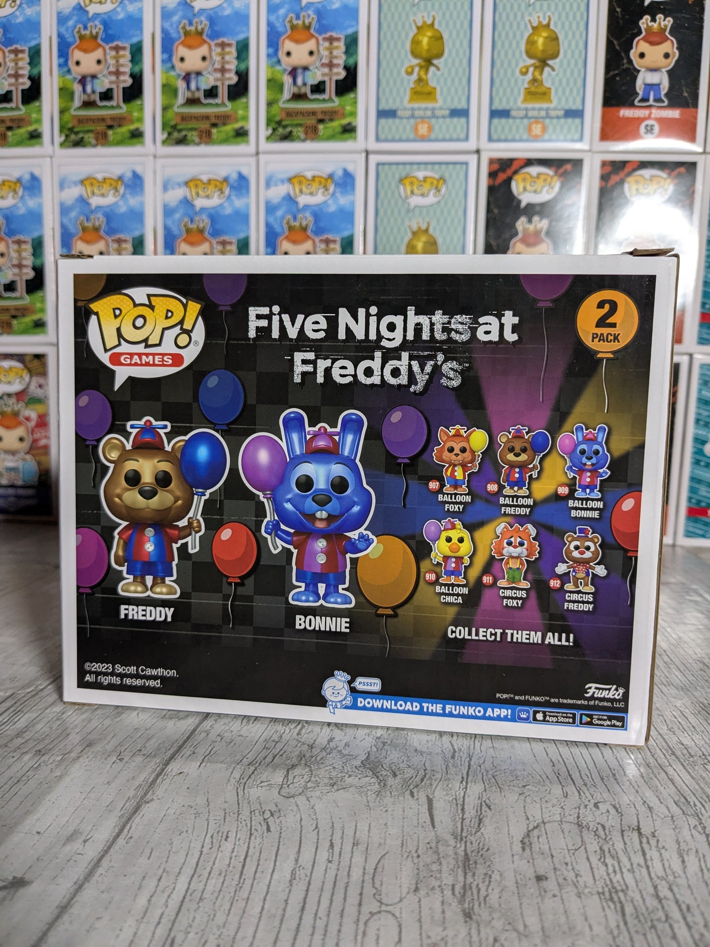 Funko pop : Balloon Freddy & Balloon Bonnie