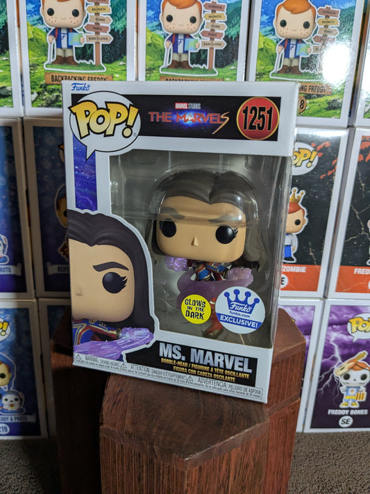 Funko pop 1251 : Ms. Marvel (Glow)