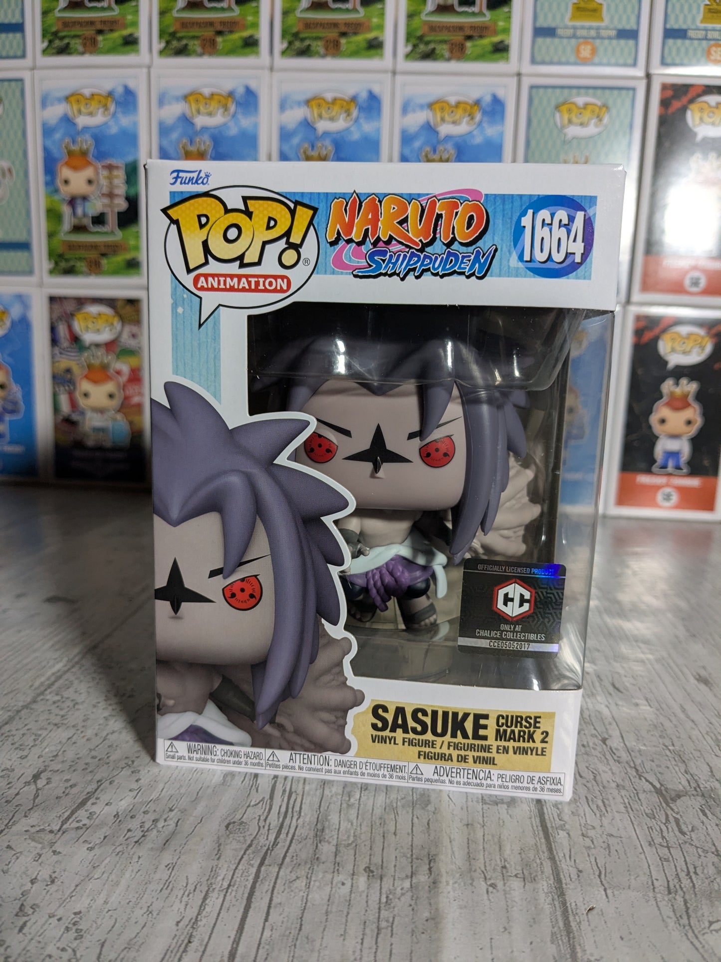 Funko pop 1664 : Sasuke Curse Mark 2 (CCE)