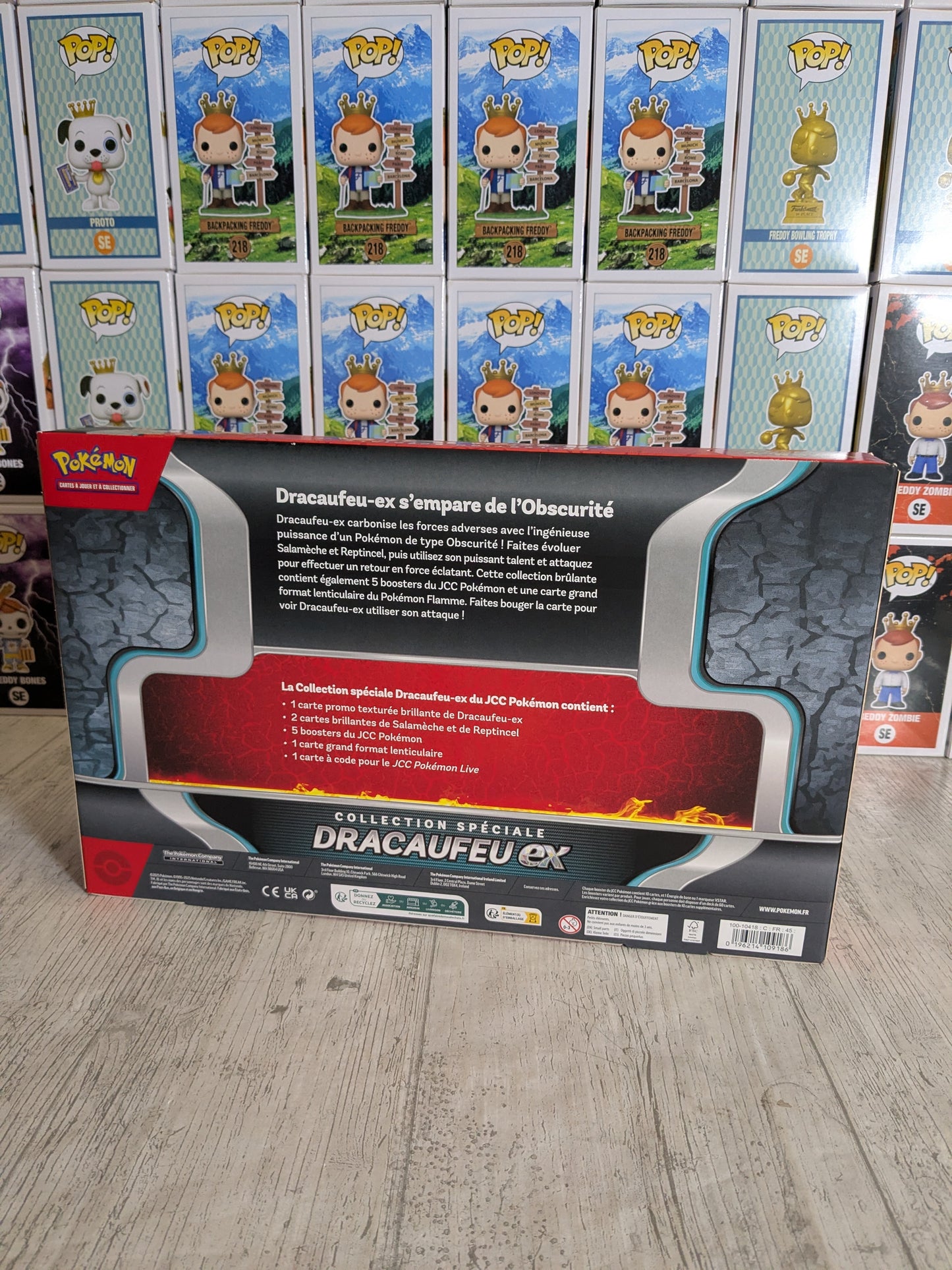 Collection Spéciale Dracaufeu-ex (FR) - Carte Promo, Jumbo et 5 Boosters