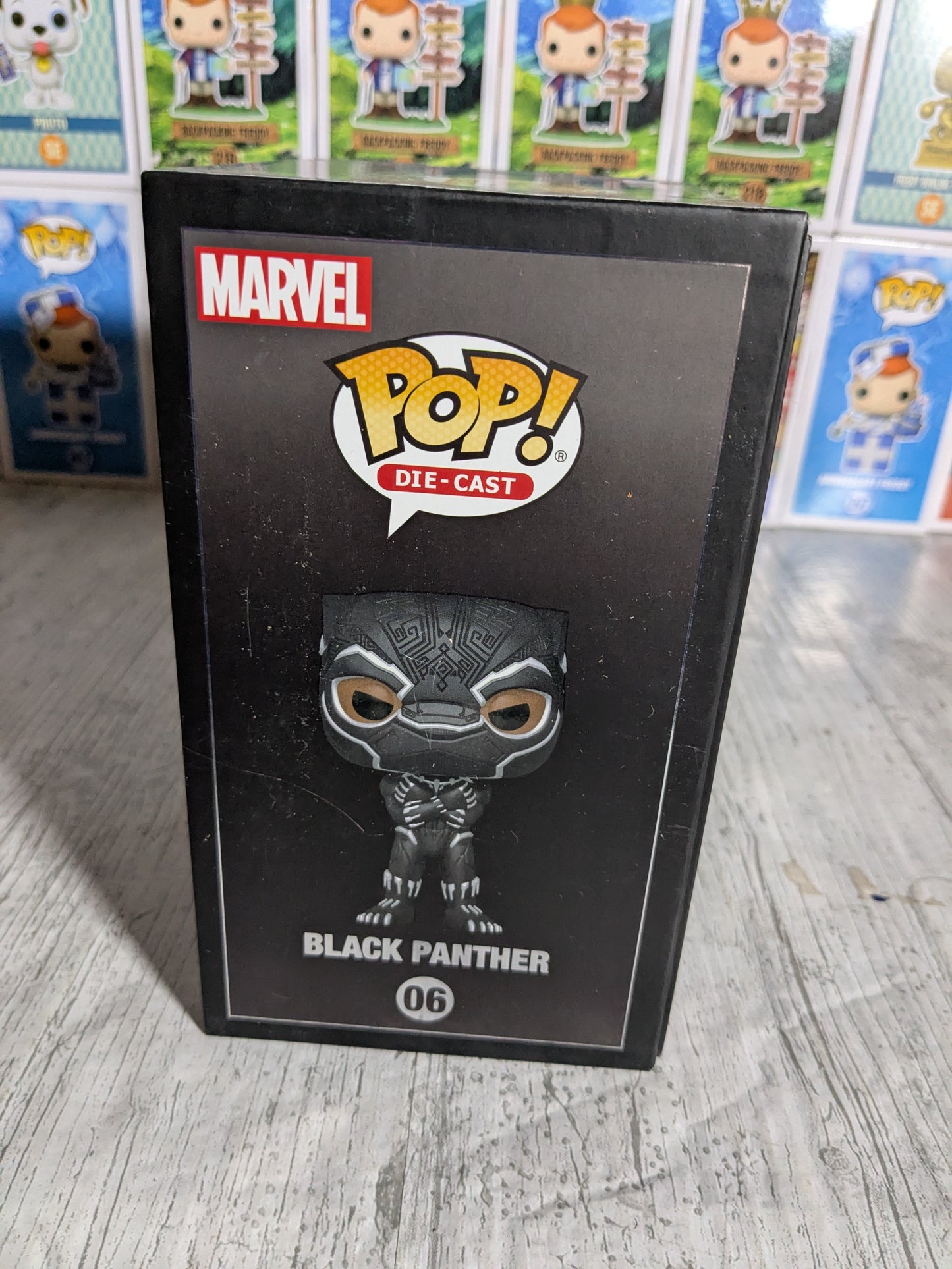 Funko pop 06 - Black Panther Die-Cast