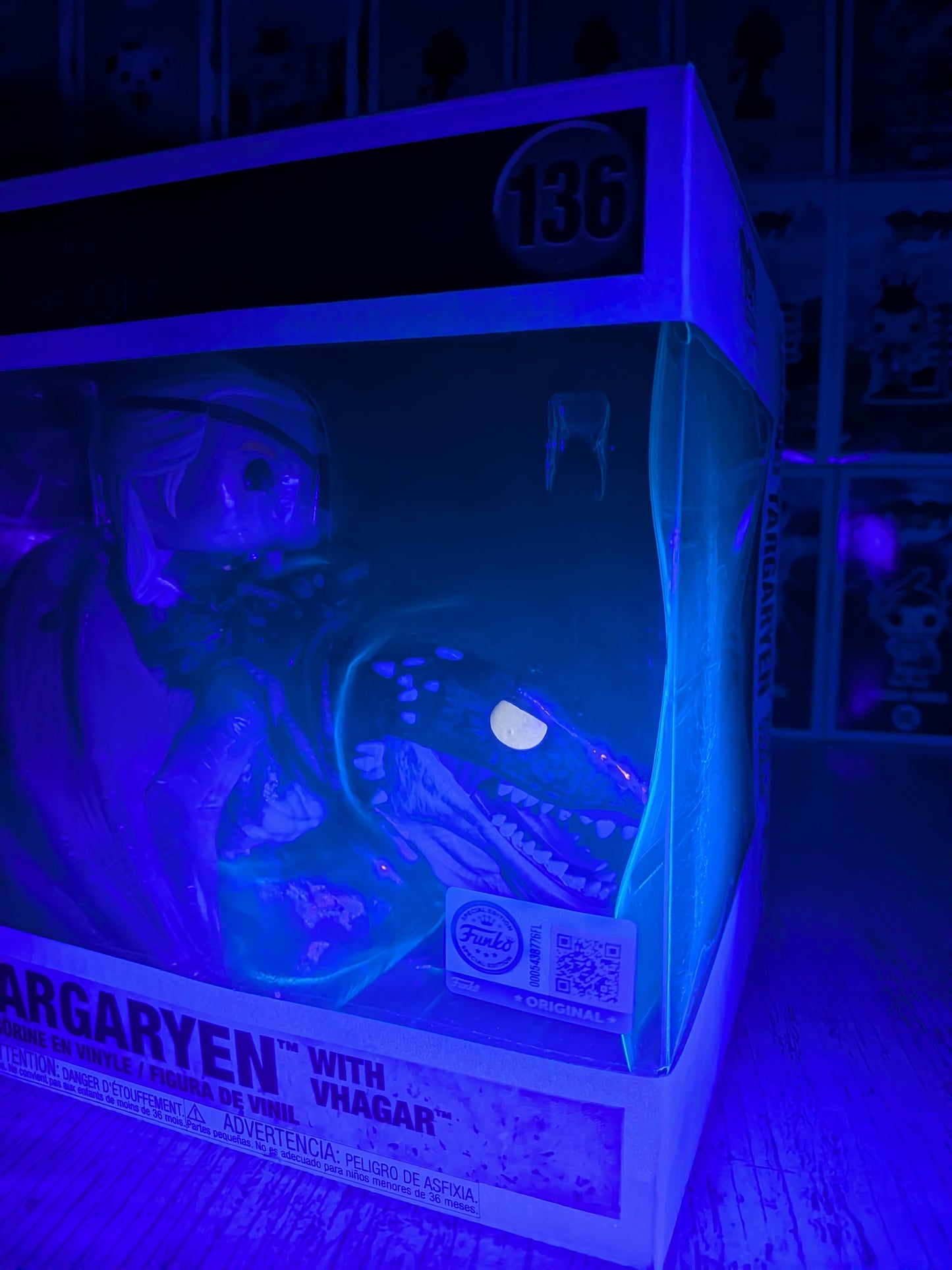 Funko Pop Rides Television #136 - Aemond Targaryen with Vhagar