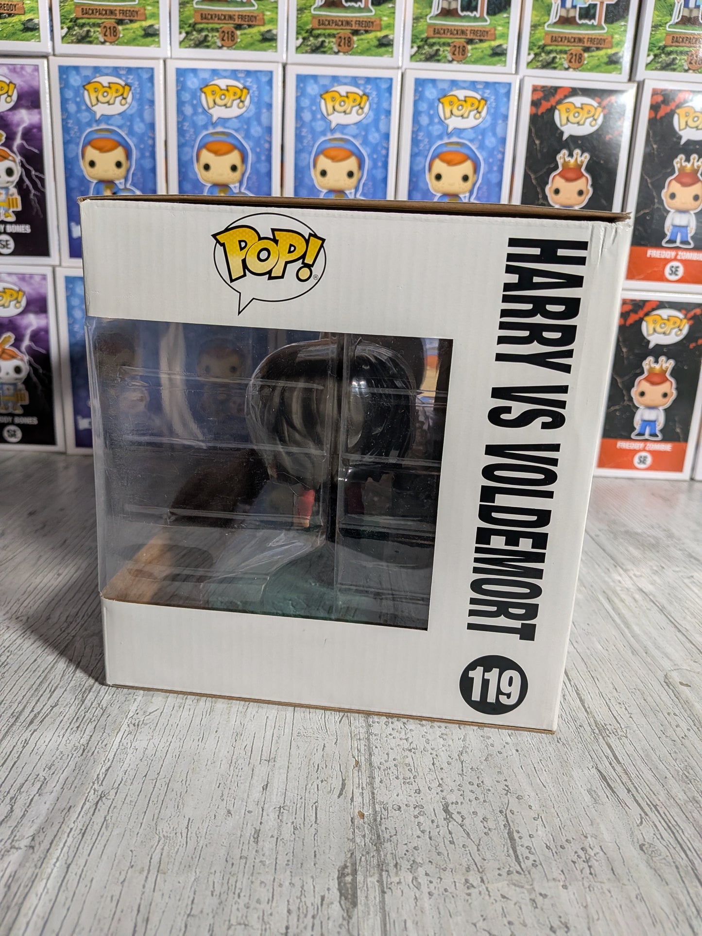 Funko Pop Moment Harry Potter #119 - Harry vs Voldemort (Geöffnete/Beschädigte Verpackung)
