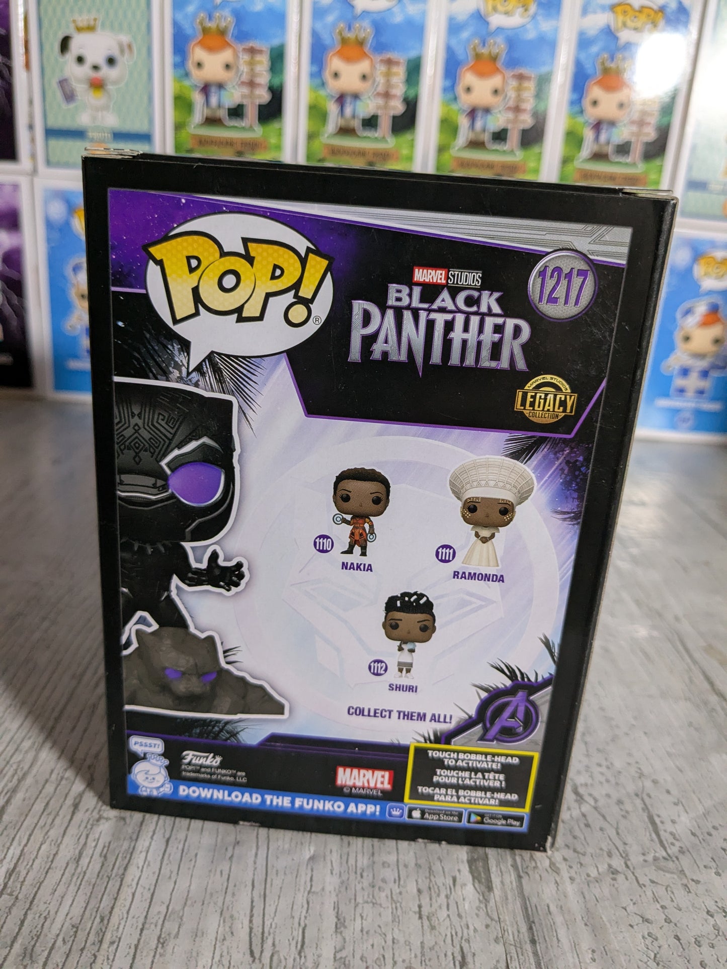 Funko pop 1217 : Black Panther (Lights and Sounds)