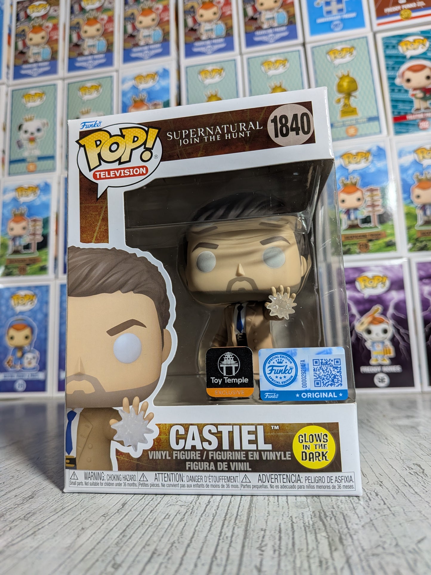Funko Pop Television #1840 - Castiel (Glow/TTE)
