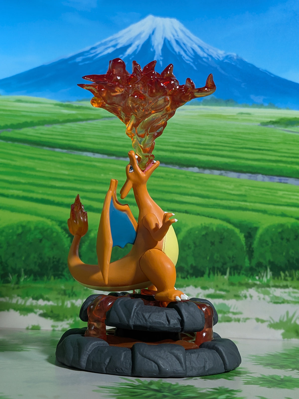 Re-Ment Pokémon - Dracaufeu / Charizard - Shower Splash!