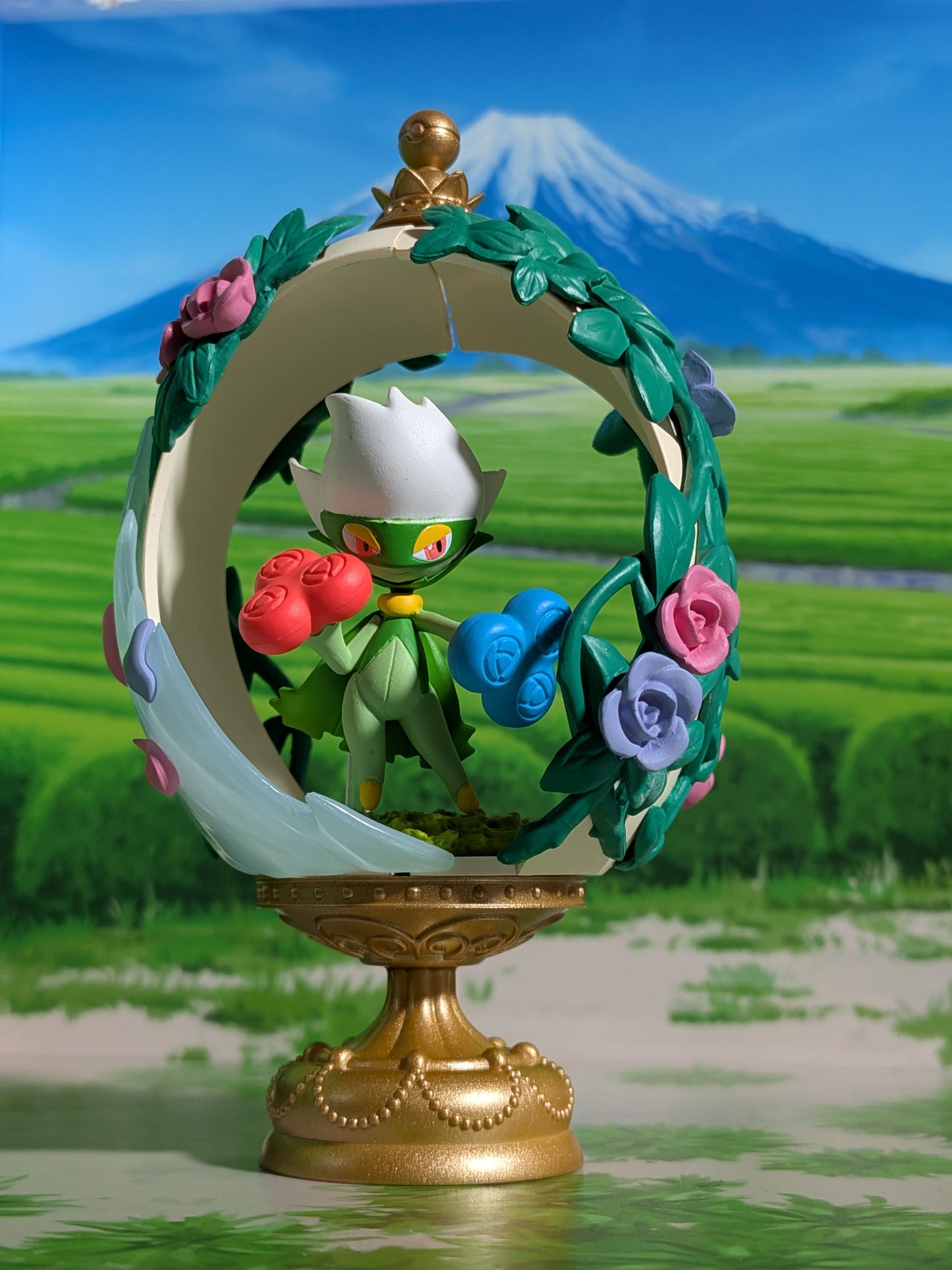 Re-Ment Pokémon - Roserade - Ovaltique Collection