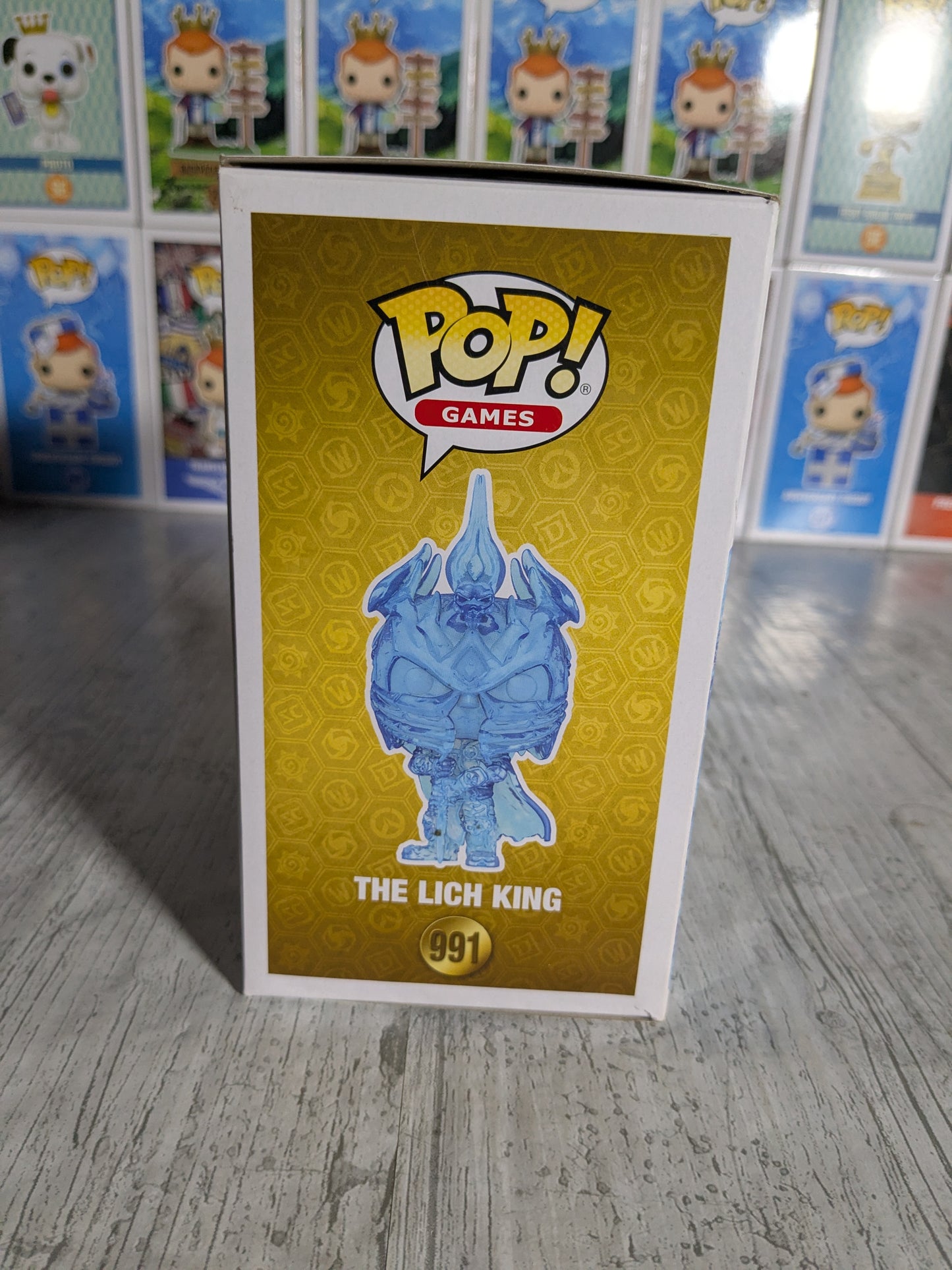 Funko pop Games World of Warcraft #991 : The Lich King (Opened/Damaged Box)