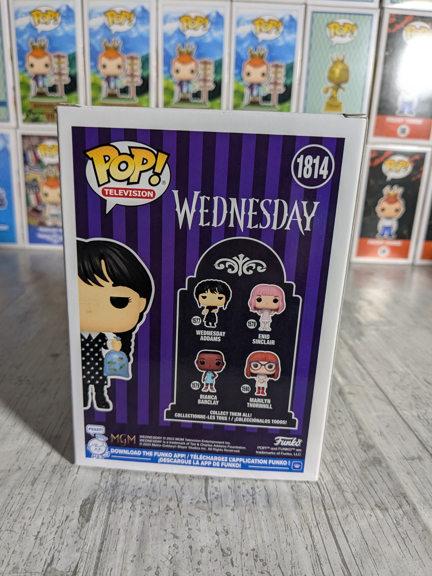 Funko pop Wednesday #1814 - Wednesday Addams (9500PCS)