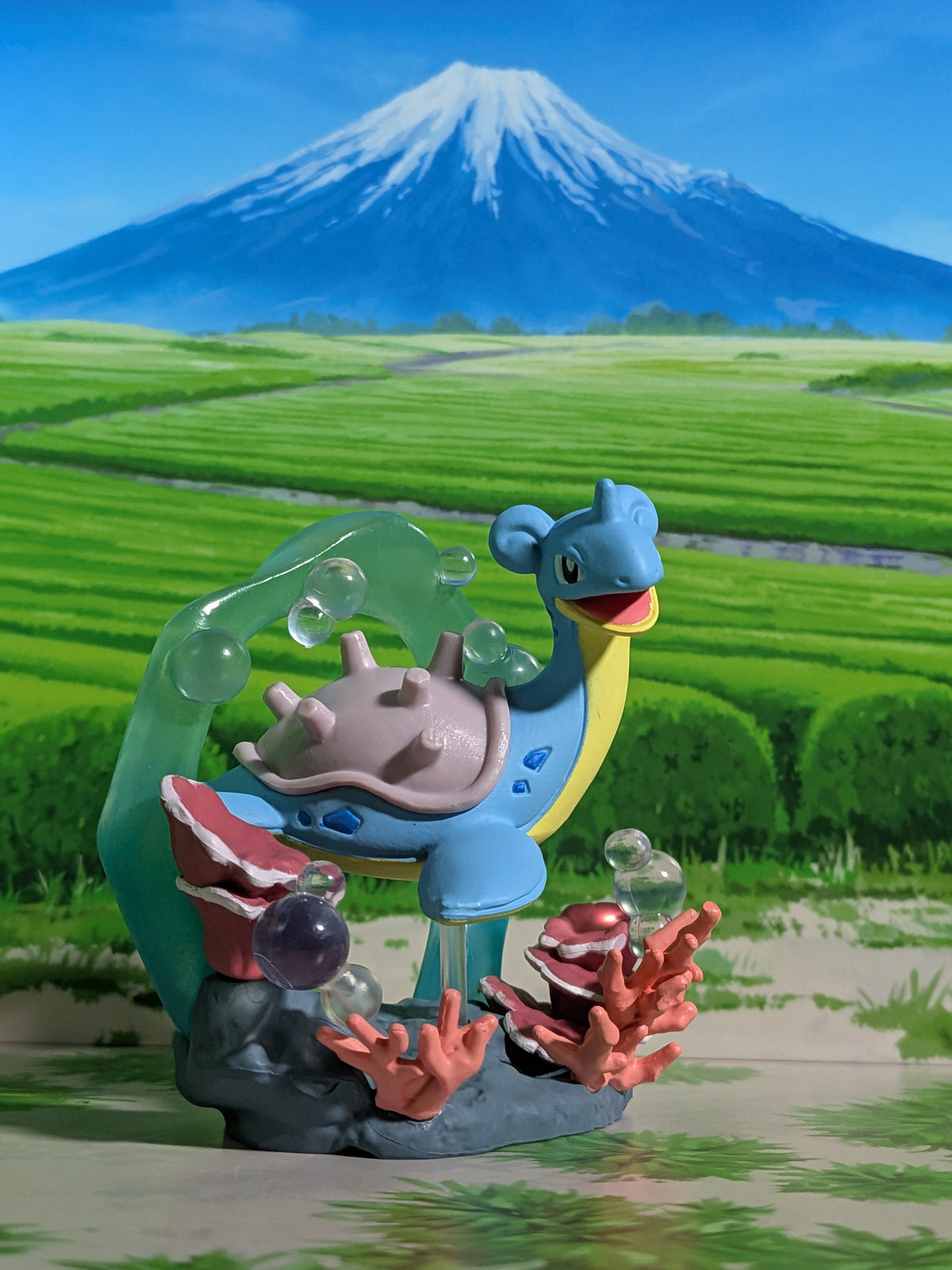 Re-Ment Pokémon - Lokhlass / Lapras - Circular Diorama