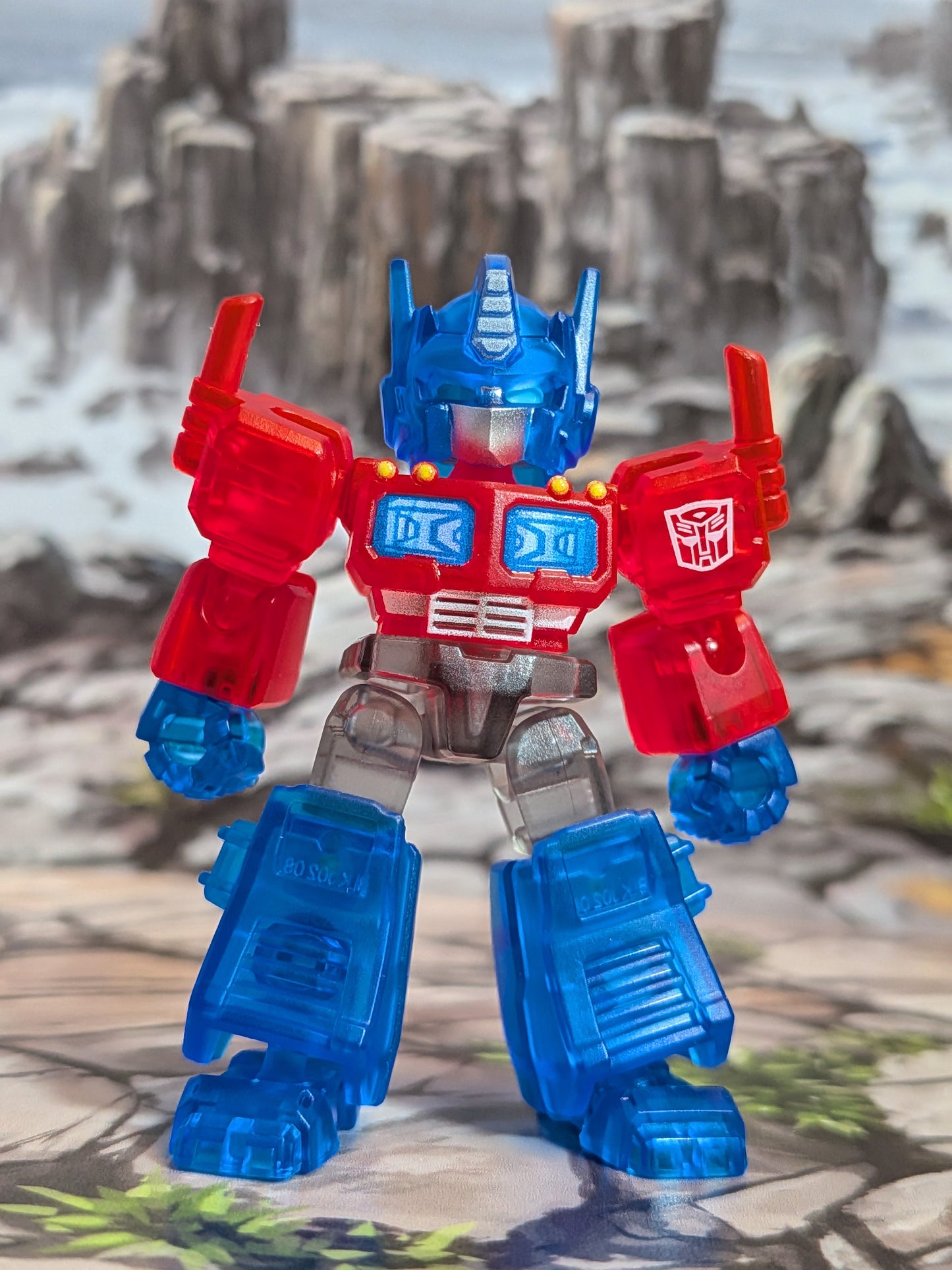 Blokees - Transformers Defender Version 05 - Brilliant-Optimus Prime (~4-6cm)