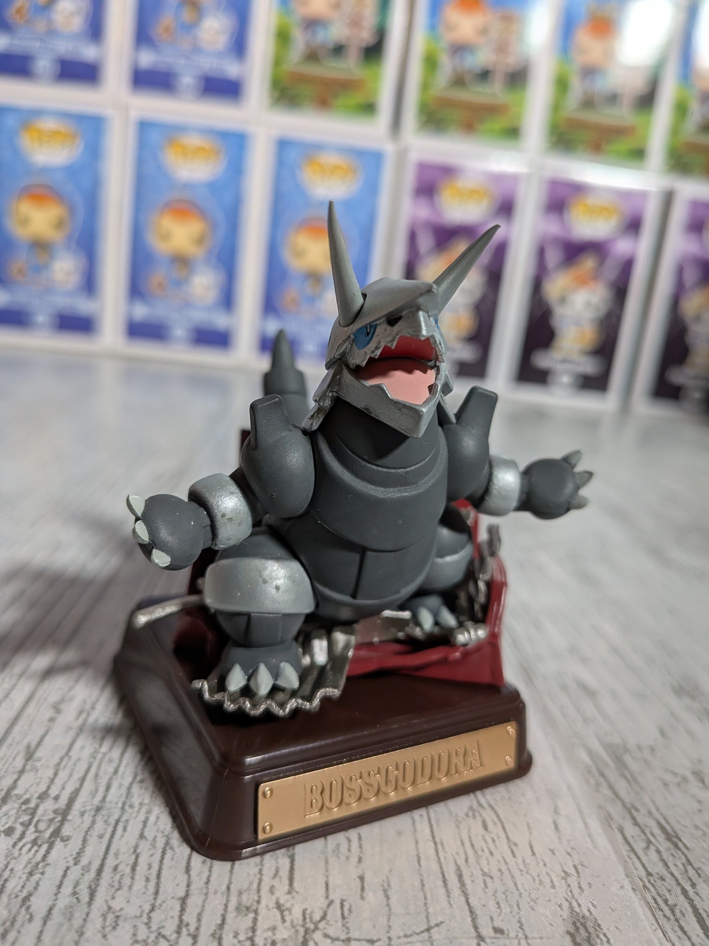Re-Ment Pokémon Vintage Collection Steel Type - Galeking | Aggron | Bossgodora (~10cm)