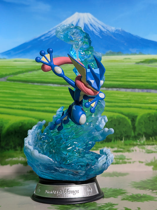 Re-Ment Pokémon Swing Vignette Collection Vol.3 - Amphinobi | Greninja | Gekkouga (~10cm)