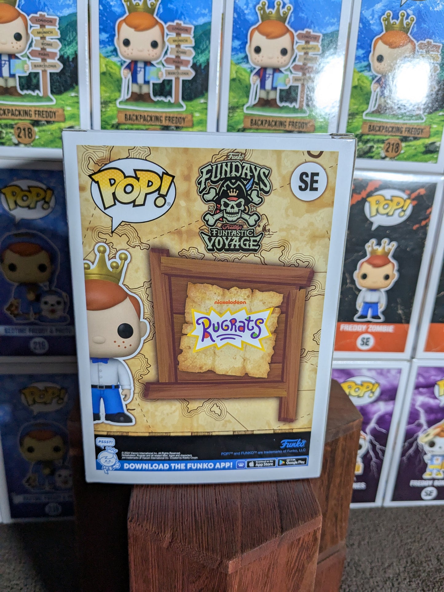 Funko pop SE : Freddy Funko as Chuckie (Glow/1500PCS)