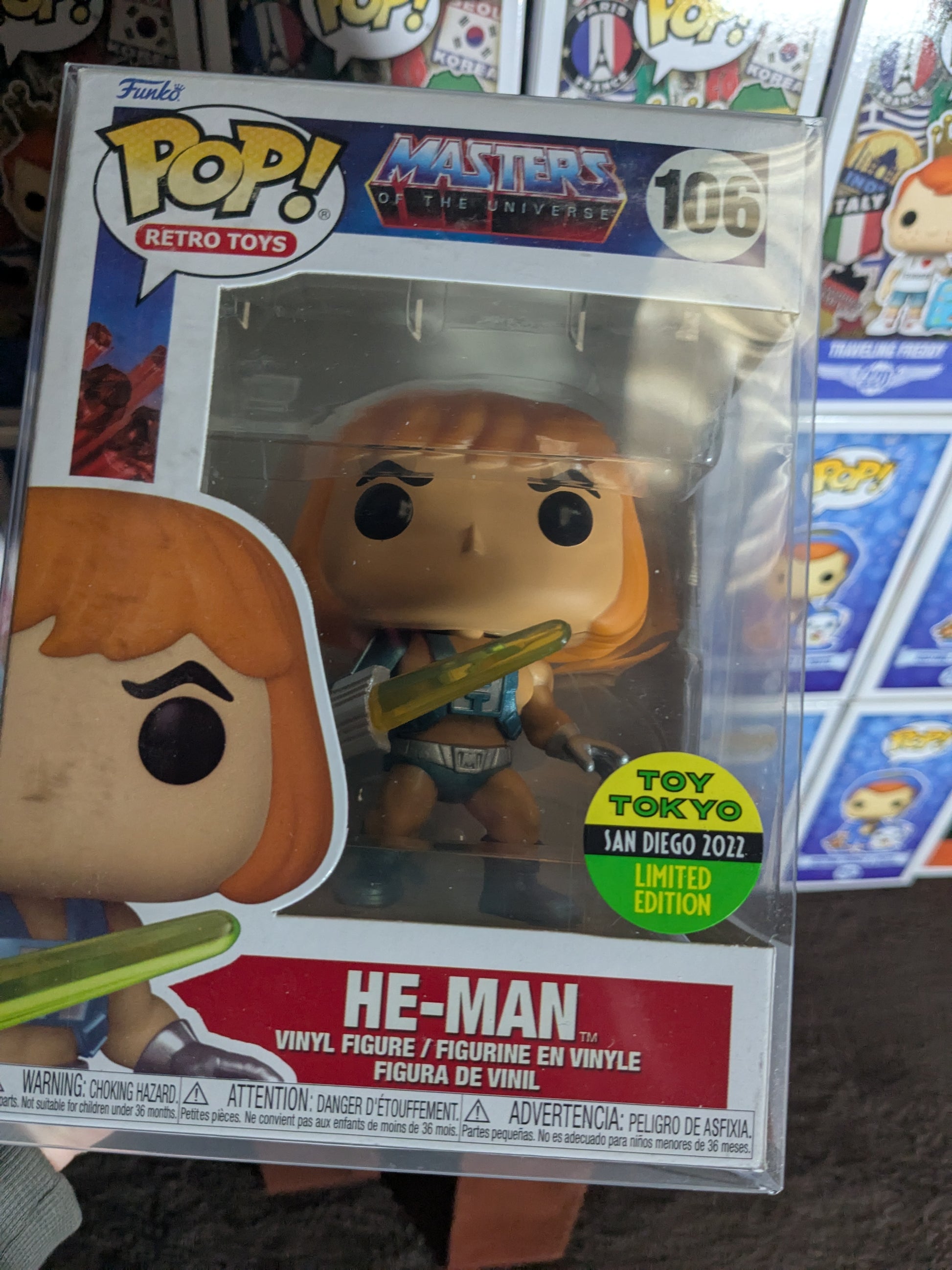 Funko pop 106 : He-Man (TTSD2022) - CapyToys