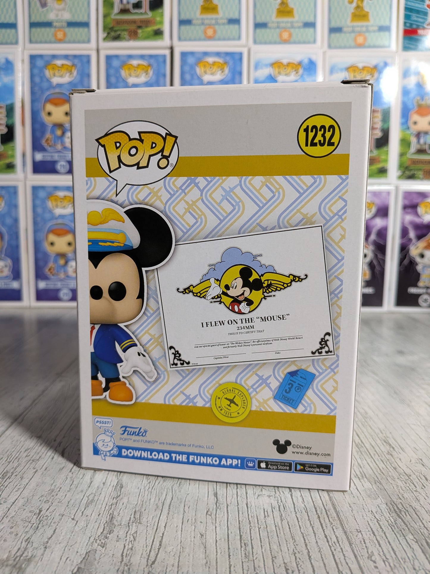 Funko pop Disney #1232 - Topolino pilota