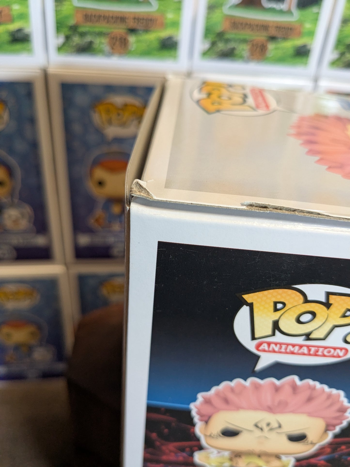 Funko pop 1483 : Ryomen Sukuna Tearing Shirt (Destroyed Box/Opened)