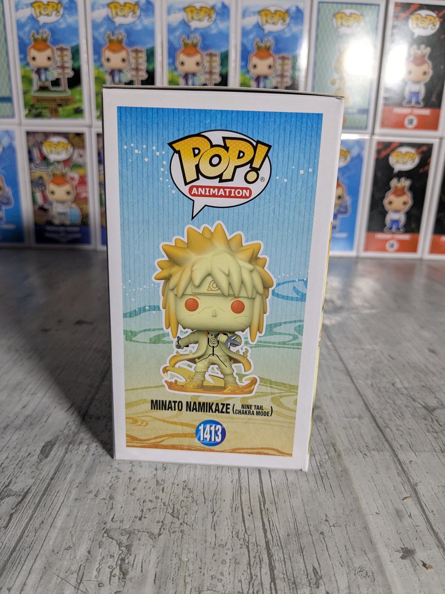 Funko pop 1413 : Minato Namikaze Nine Tail Chakra Mode