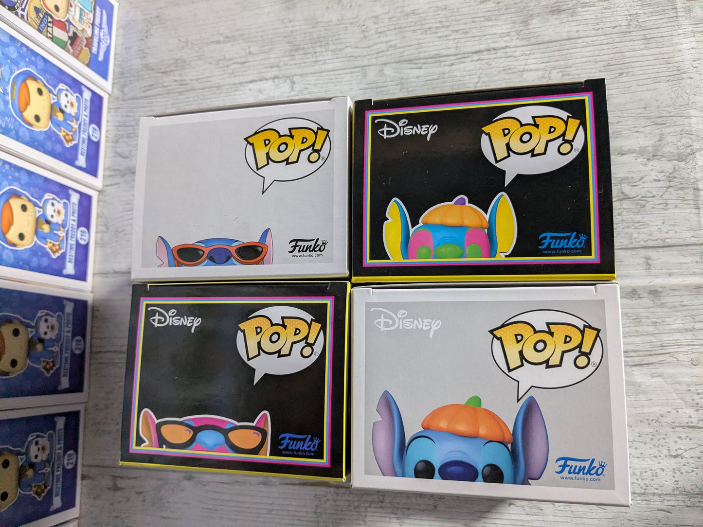 Funko pop Disney - Summer Stitch & Pumpkin Stitch (Bundle 4)