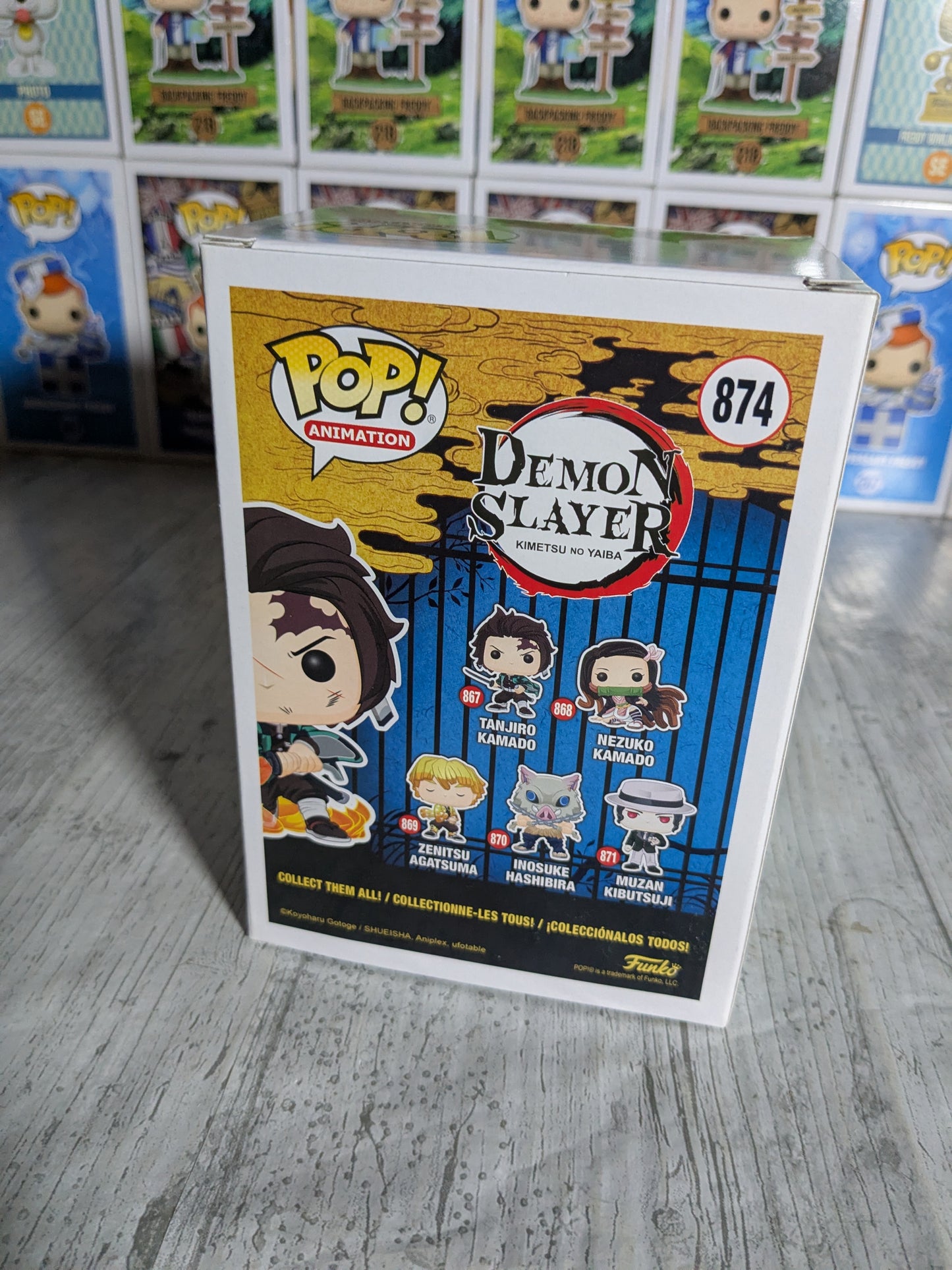 Funko pop 874 : Tanjiro Kamado Hinokami Kagura Dance (Chase)