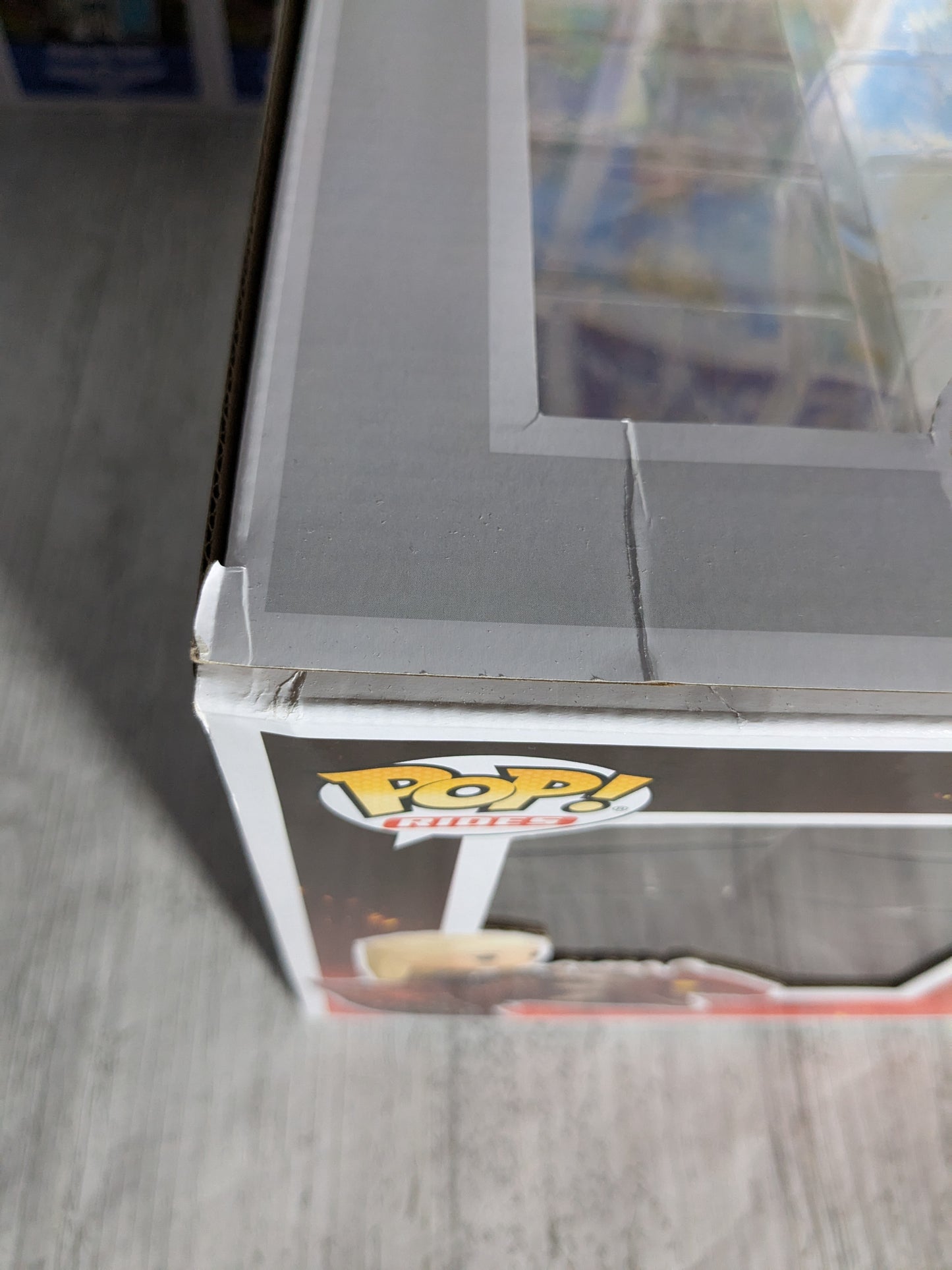 Funko pop House of the Dragon #124 - Rhaenys Targaryen with Meleys (Opened/Damaged Box)