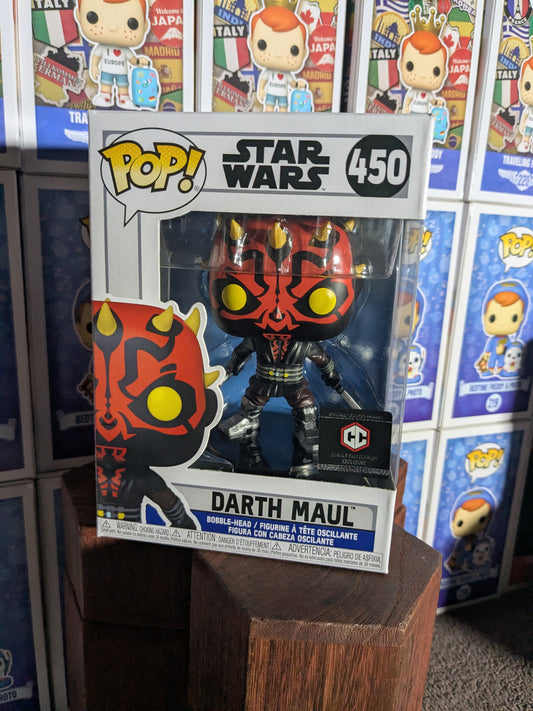 Funko pop 450 : Darth Maul (CCE/Damaged Box) - CapyToys